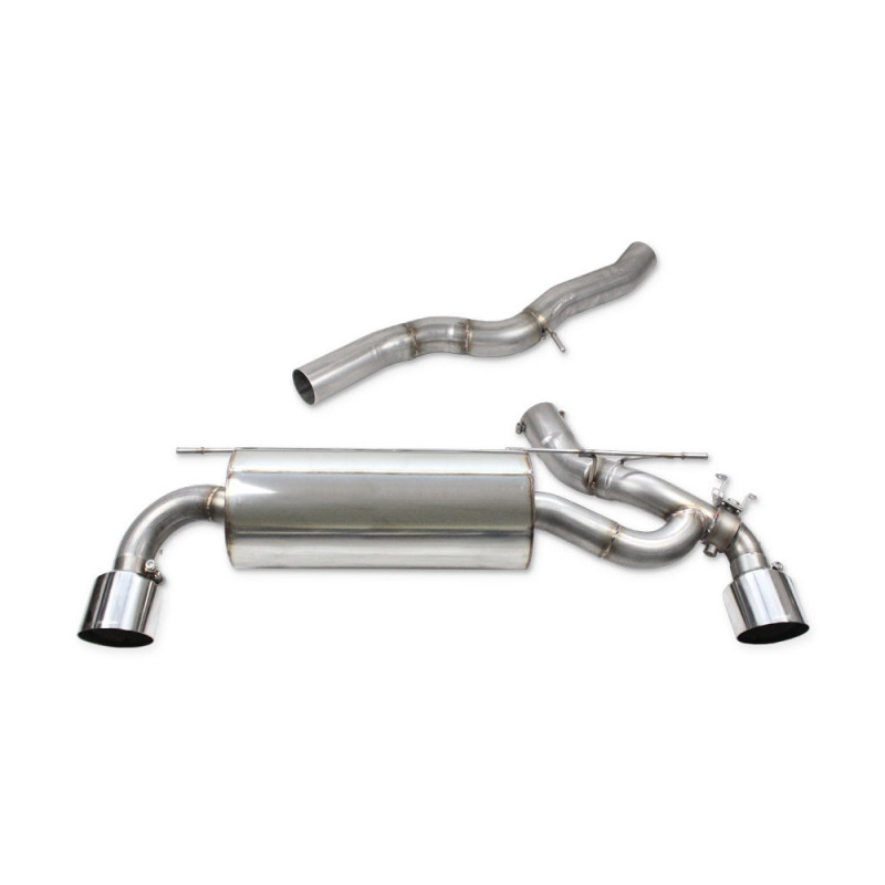 Achterdemper 114mm Racing Inoxcar Toyota Supra Mk5 GR 2,0 turbo na 2020 - IC-VALVSUPRA01114R - VALV.SUPRA.01.114R - 3666618505008