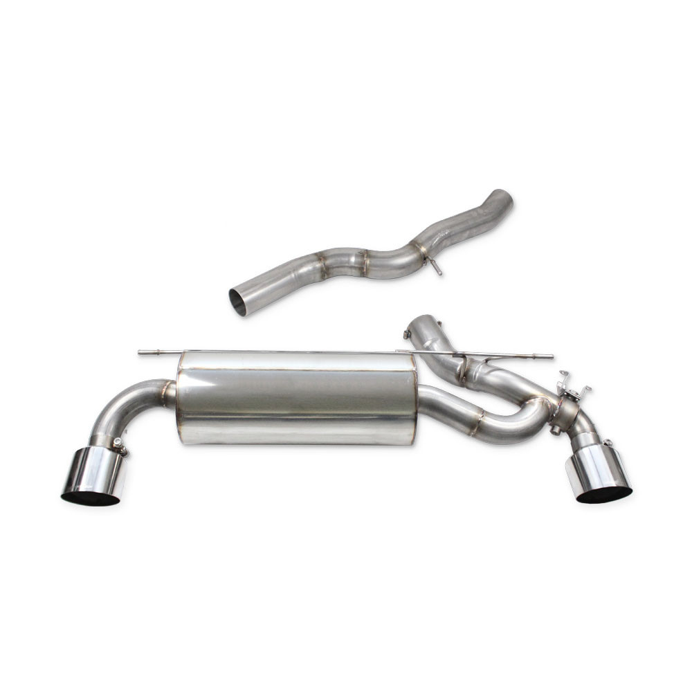Achterdemper 114mm Racing Inoxcar Toyota Supra Mk5 GR 2,0 turbo na 2020 - IC-VALVSUPRA01114R - VALV.SUPRA.01.114R - 3666618505008