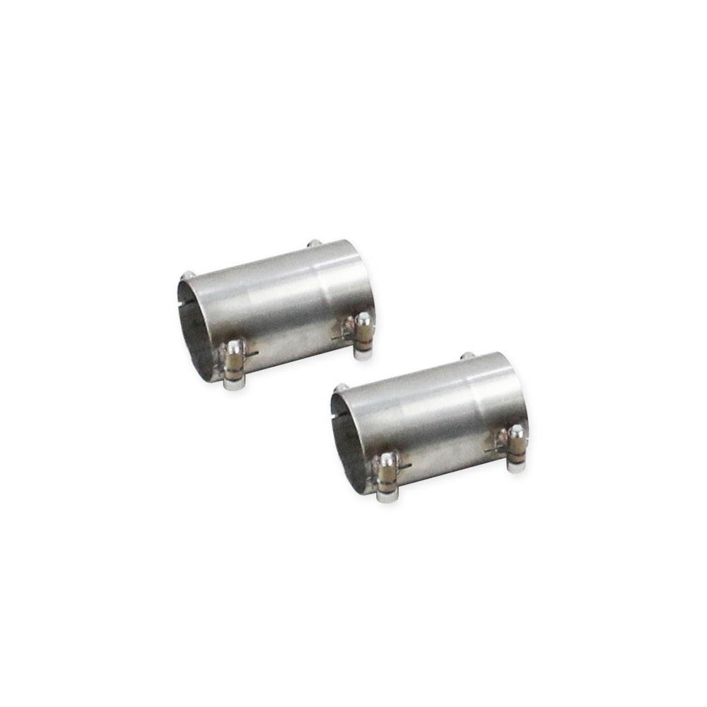 Adattatore per scarico Inoxcar Mustang Mk6 GT 5,0 V8 2015-2017 - IC-ADMUSTANG01 - AD.MUSTANG.01 - 3666618503578