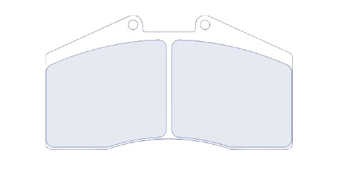 Brake pads CL Brakes (Carbonne Lorraine) 4001 RC8 PORSCHE 911 993 Carrera - CL-4001-RC8 - 4001RC8 - 3661768456873