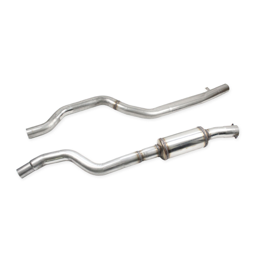 Inoxcar central pipe with muffler BMW F20 118i 1,5 2015-2019 - IC-TCSBMF20 - TCSBMF20 - 3666618503684