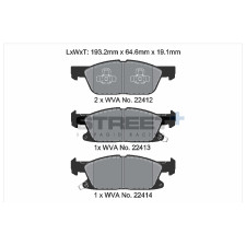 Pastiglie freno Pagid T8236 Street+