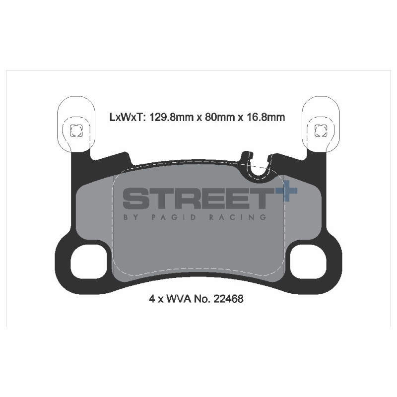 Pastiglie freno Pagid T8270 Street+ - PA-8270.ST - T8270SP2001