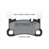 Street+ Pagid brake pads T8270
