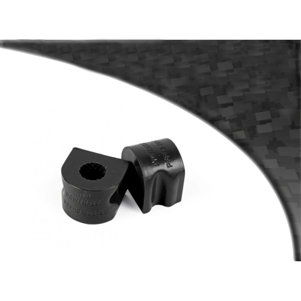 Silent bloc Powerflex Black voorste binnenste anti-roll bar 20mm Mercedes SLK (2004-2010) - PF-F4050320-2N - PFF40-503-20BLK - 5055676543325
