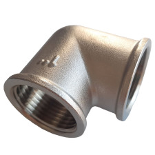 Adapter 90° BSP 1x11 vrouwelijk - vrouwelijk