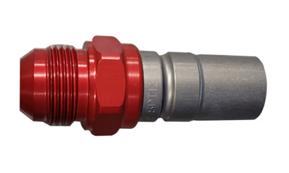 Mannelijke koppeling Staubli 1 1/16x12 JIC FIA Benzine Dash12 pakking JKV - G-SPT12-7658LJKV - SPT12.7658/L/JKV - 3661768001219
