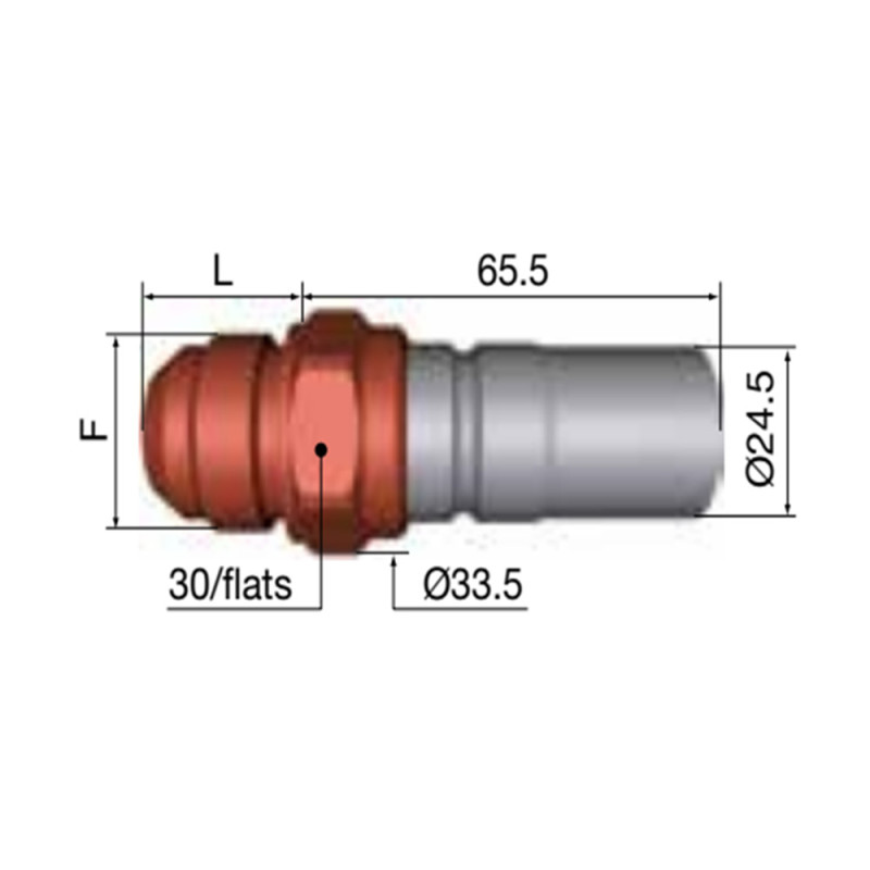 Male coupling Staubli 1 1/16x12 JIC FIA Petrol Dash12 gasket JKV - G-SPT12-7658LJKV - SPT12.7658/L/JKV - 3661768001219