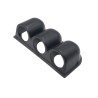 Bratex Black Bracket for 3 Gages