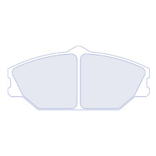 Brake pads CL Brakes Avant (Carbonne Lorraine) 4026- RC8R Clio 2 RS