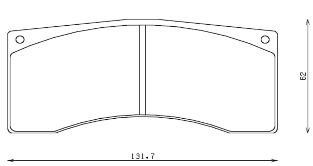 ENDLESS brake pad RCP002105SP - END-RCP002N105SP - RCP002-N105SP - 3661768238561