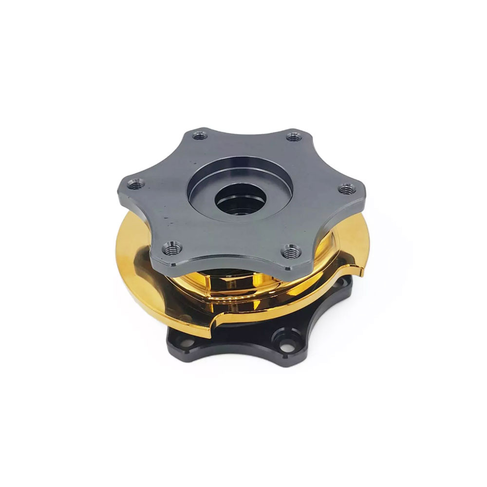 Mozzo di volante quick release OBP grigio/giallo - OBP-QRSW-2 - OBP-QRSW-2 - 3666618517636