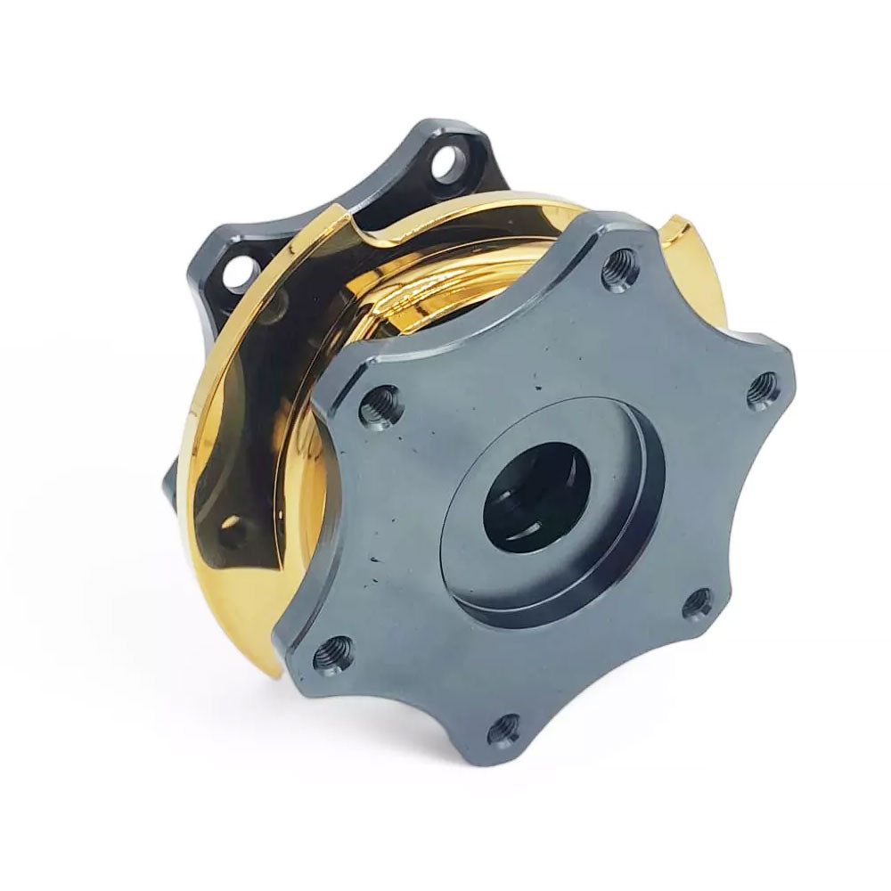 Mozzo di volante quick release OBP grigio/giallo - OBP-QRSW-2 - OBP-QRSW-2 - 3666618517636