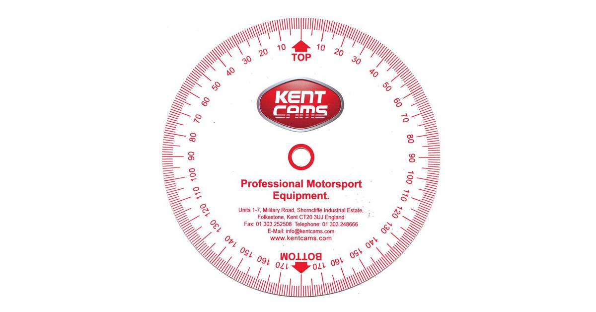 Kent nokken timing schijf