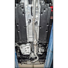 Tubo centrale + adattore + silenziatore 114 Racing Ceramic Black Inoxcar Toyota Yaris GR 1,6 dopo 2024