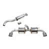 Tube central + adaptateur + silencieux 114 Racing Inoxcar Toyota Yaris GR 1,6 après 2024