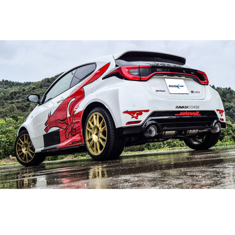 Buisafrique met katalysator Inoxcar Toyota Yaris GR 1,6 après 2024 - IC-AFYARIS02CAT - AFYARIS.02.CAT - 3666618517575