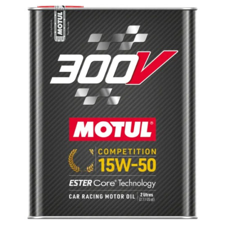 Olio Motore Motul 300V 15W50 2L Competizione