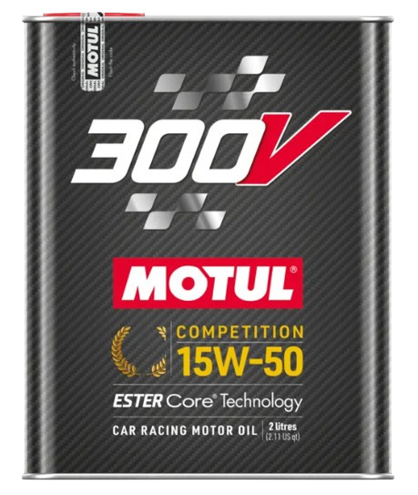 Motul 300V Motor Oil 15W50 2L Competition - MOT-300V - 110860 - 3374650324753