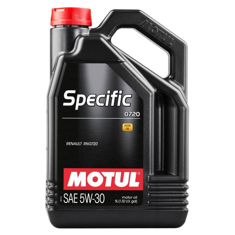 Motorolie MOTUL SPECIFIC 0720 5W30 - 5 liter can - MOT-SP0720-5W30-5 - 102209 - 3374650234465