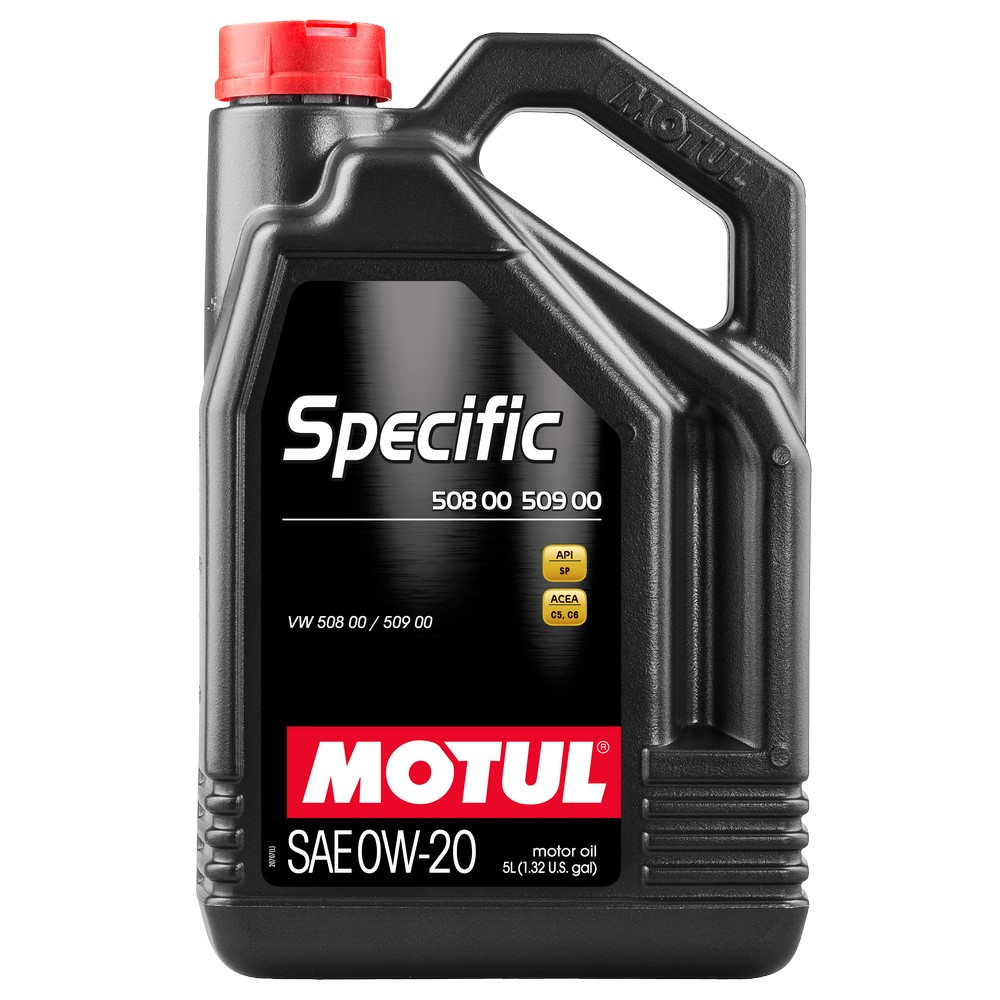 Ulei de motor MOTUL SPECIFIC 508 00 509 00 0W20 – canistră de 5 litri - MOT-SPE508-0W20-5 - 107384 - 3374650264240