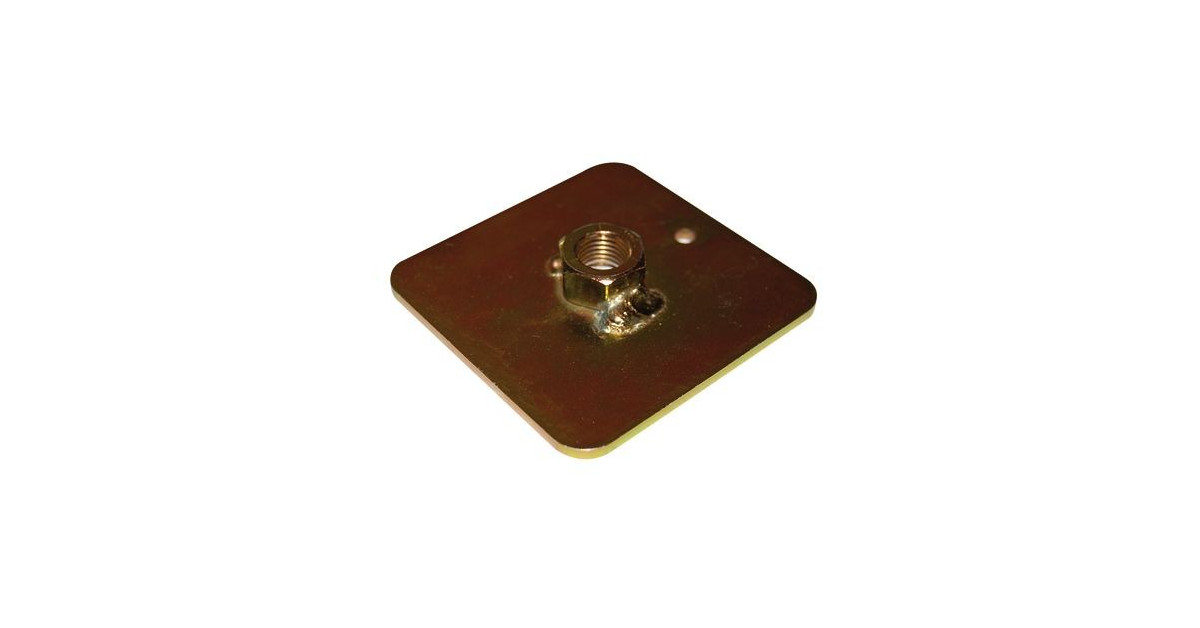 Piastra da Saldare per Fissaggio Golfare 7/16 3mm