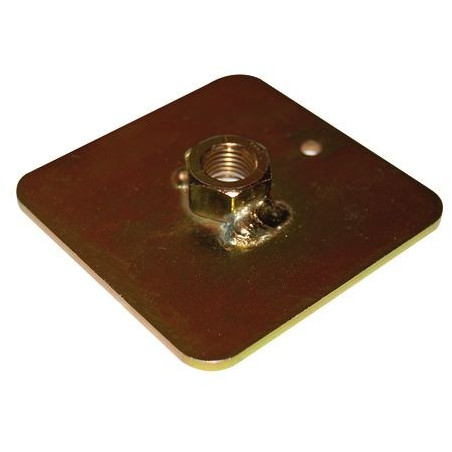 Piastra da Saldare per Fissaggio Golfare 7/16 3mm