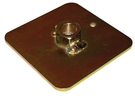 Weld-in Plate to fix Eyebolts 7/16 3mm - MET-DB-418 - MET-DB-418 - 3661768230473