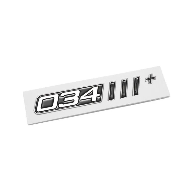BADGE DYNAMIC+ 034MOTORSPORT - 034-A06-0002 - 3666618286280