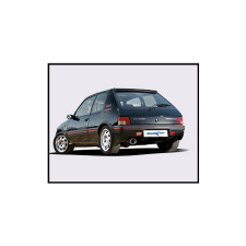 Inoxcar central pipe Peugeot 205 1.9 GTi 128cv 1984 on