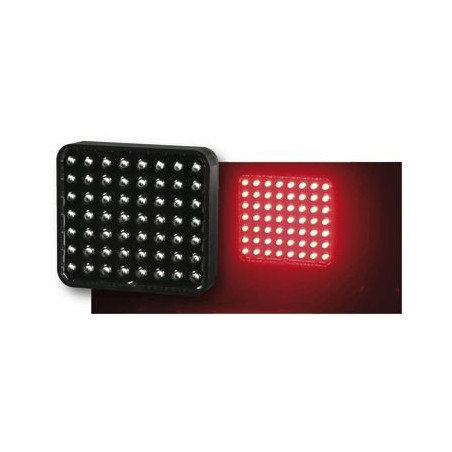 Feu de pluie à LEDS FIA Carré Feu de pluie à LEDS FIA Carré