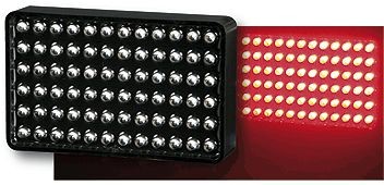 Feu de pluie à LEDS FIA Rectangle - LU-RL03 - 3661768263952