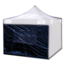 Pack Tente Noire 3x3m GT2i + Mur avec Fenêtres