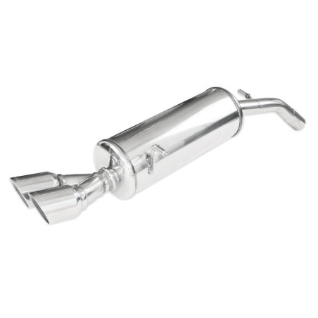 Terminal Echappement Inox Inoxcar Peugeot 208 200CV Après 2013 2x80 Racing