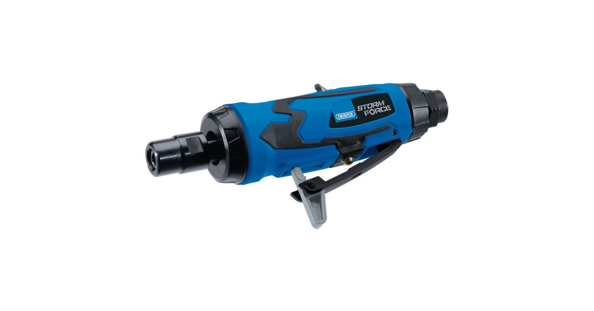 Mini smerigliatrice pneumatica diritta DRAPER 6mm per materiali compositi