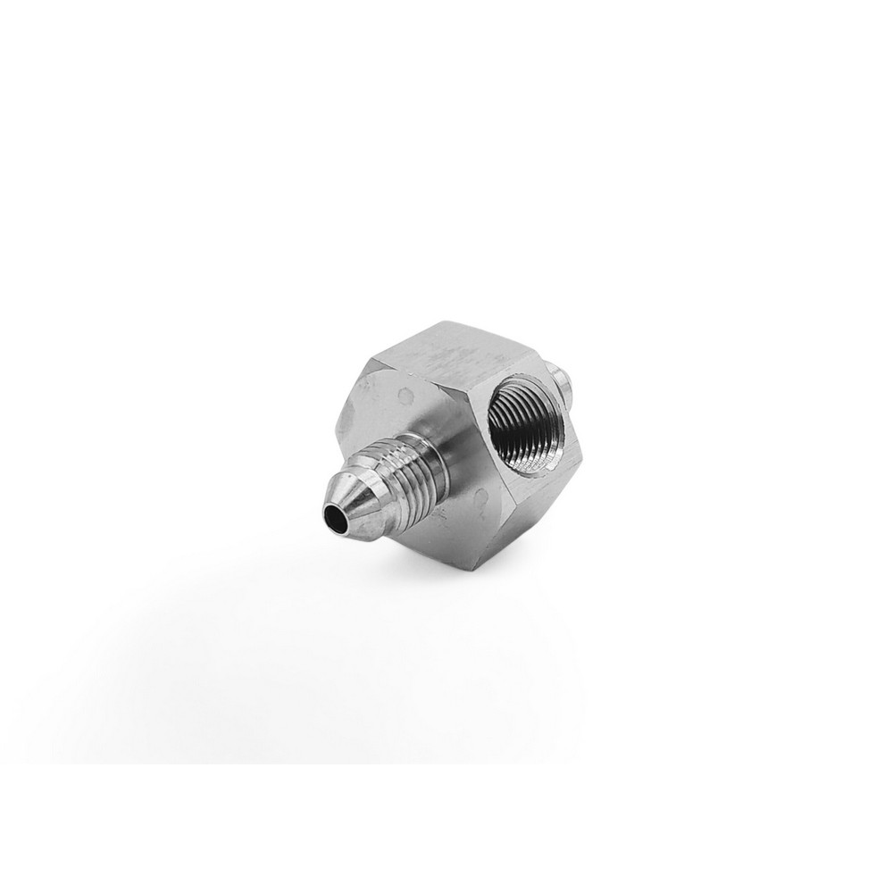 OBP T-piece adaptor 3/8UNF male 1/8npt female - OBP-BSP02 - OBP-BPS-02 - 3661768861998