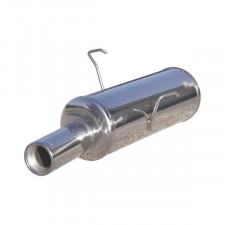 Pack échappement : tube central + terminal Inoxcar Peugeot 106 S16 avant 2000