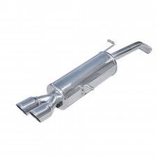 Inoxcar exhaust pack : central pipe + rear exhaust Citroën DS3 155cv