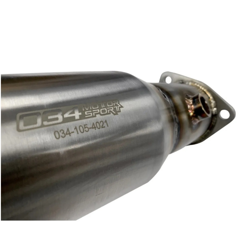Catalyseur sport High-Flow 1.8T 034 Motorsport pour Audi  A4 (B5 / B6) - 034-105-4021 - 034-105-4021 - 3666618286938
