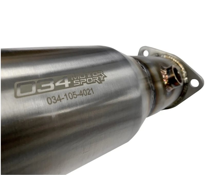 Catalyseur sport High-Flow 1.8T 034 Motorsport pour Audi  A4 (B5 / B6) - 034-105-4021 - 034-105-4021 - 3666618286938