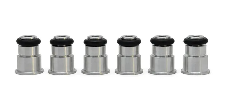 Kit of 6 034 Motorsport injection valve risers (+13.5MM), Diameter 14mm - 034-106-3022-6 - 034-106-3022-6 - 3666618286853