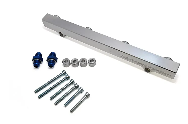 034 Motorsport aluminium brandstofrail voor Audi & Volkswagen 1.8T - 034-106-7008 - 034-106-7008 - 3666618286815