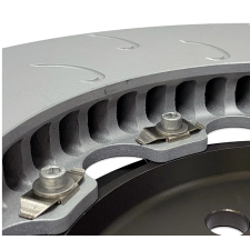 Kit di dischi freno anteriori flottanti potenziati per Audi 8V/8V.5 S3 e Volkswagen MK7/7.5 GTI/R