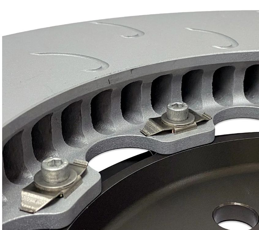 Kit di dischi freno anteriori flottanti potenziati per Audi 8V/8V.5 S3 e Volkswagen MK7/7.5 GTI/R - 034-301-1001 - 034-301-1001 - 3666618286655