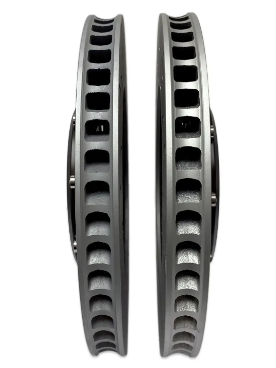 Upgraded Floating Front Brake Disc Kit for Audi 8V/8V.5 S3 & Volkswagen MK7/7.5 GTI/R - 034-301-1001 - 034-301-1001 - 3666618286655