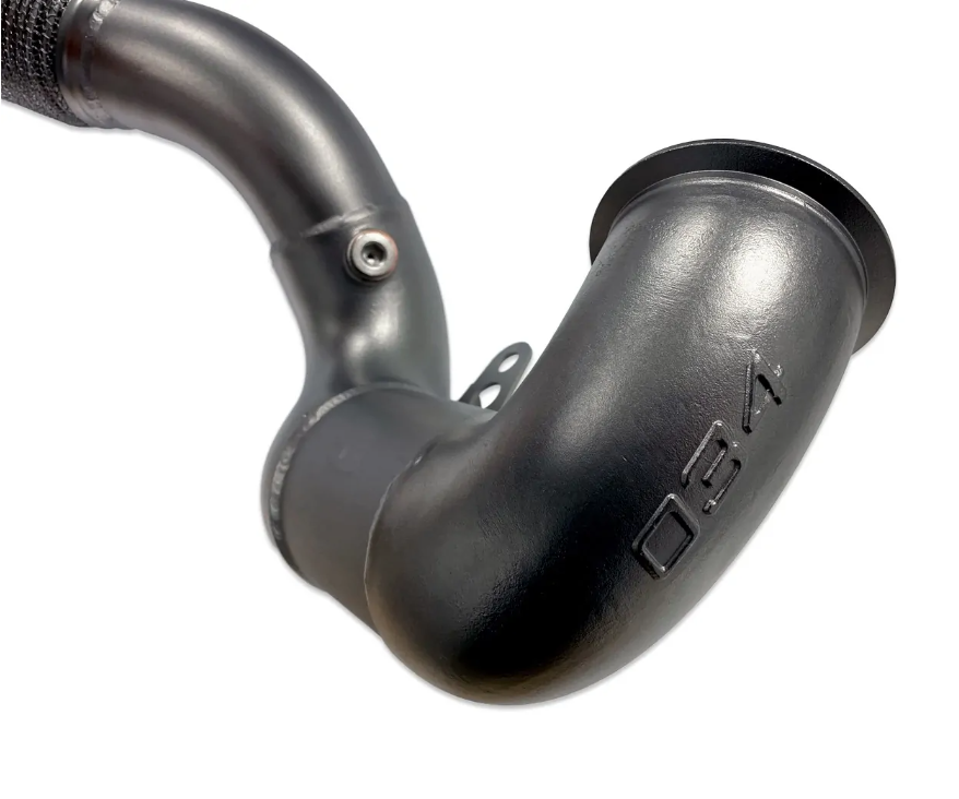 Downpipe con catalizzatore sportivo 034 Motorsport per Audi A3/S3 e Golf / GTI /R (8V, MKVII) - 2.0T / 1.8T - 034-105-4041.2RM - 034-105-4041-FWD