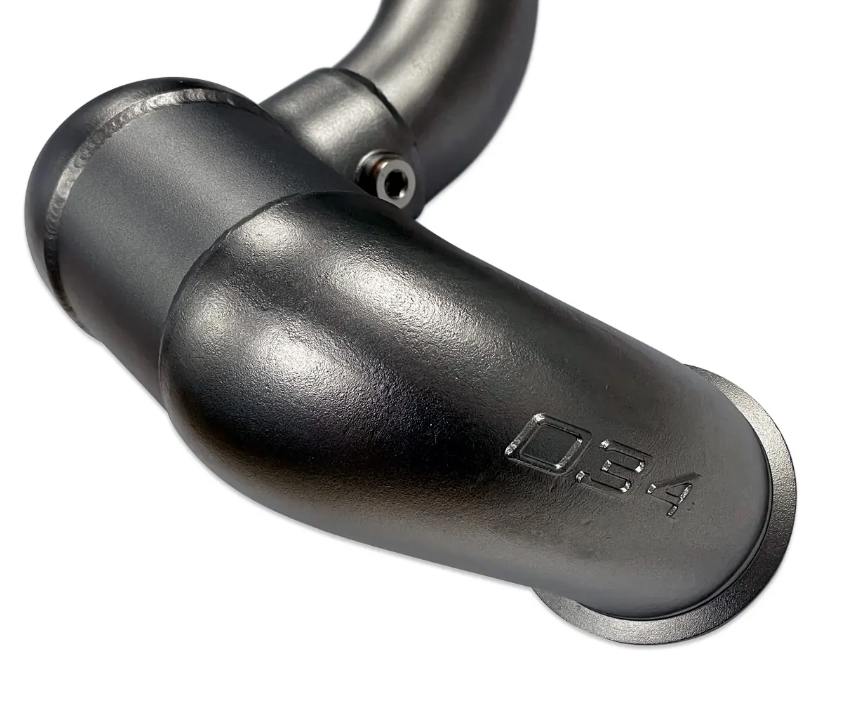 Turbo downpipe with 034 Motorsport sport catalyst for Audi A3/S3 & Golf / GTI /R (8V, MKVII) - 2.0T / 1.8T - 034-105-4041.2RM - 034-105-4041-FWD