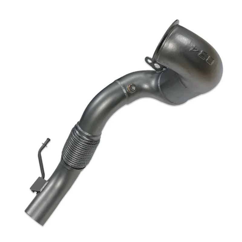 Turbo downpipe with 034 Motorsport sport catalyst for Audi A3/S3 & Golf / GTI /R (8V, MKVII) - 2.0T / 1.8T - 034-105-4041.2RM - 034-105-4041-FWD