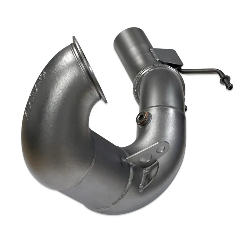 Turbo downpipe with 034 Motorsport sport catalyst for Audi A3/S3 & Golf / GTI /R (8V, MKVII) - 2.0T / 1.8T - 034-105-4041.2RM - 034-105-4041-FWD