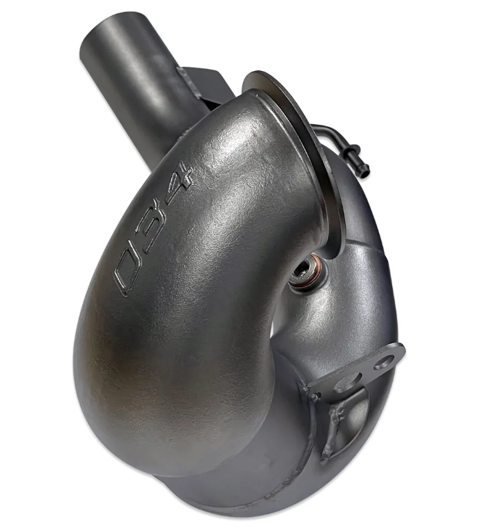 Downpipe con catalizzatore sportivo 034 Motorsport per Audi A3/S3 e Golf / GTI /R (8V, MKVII) - 2.0T / 1.8T - 034-105-4041.2RM - 034-105-4041-FWD